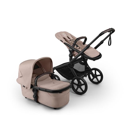 Коляска 2 в 1 Bugaboo Fox 5 Renew complete (Black/Desert Taupe Melange/Desert Taupe Melange)