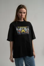 Футболка «All hail the kicks» Черная + solefresh