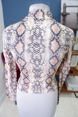 Водолазка Shein с принтом 42 размер