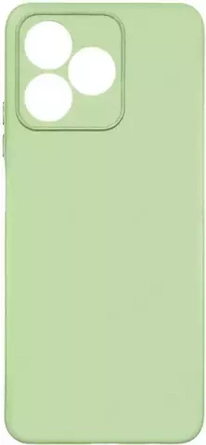 Силиконовый чехол для Realme C53/С51/Note 50 light green DF