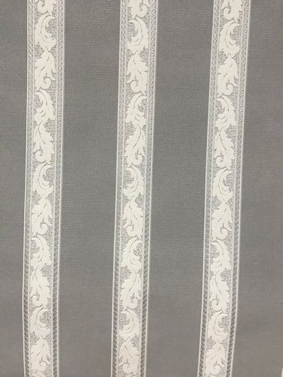 ОБОИ ART винил вспененный на флизе 1,06х10/цвет.флиз HISTORY полоса серая