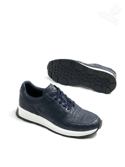 Кроссовки Stefano Ricci из кожи крокодила