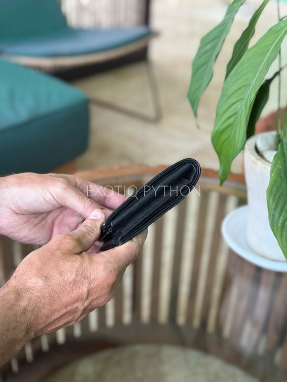 Бифолд кошелек из кожи крокодила WA-200