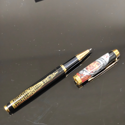 Ручка Parker с ручной росписью Палех "Юрий Гагарин" в футляре