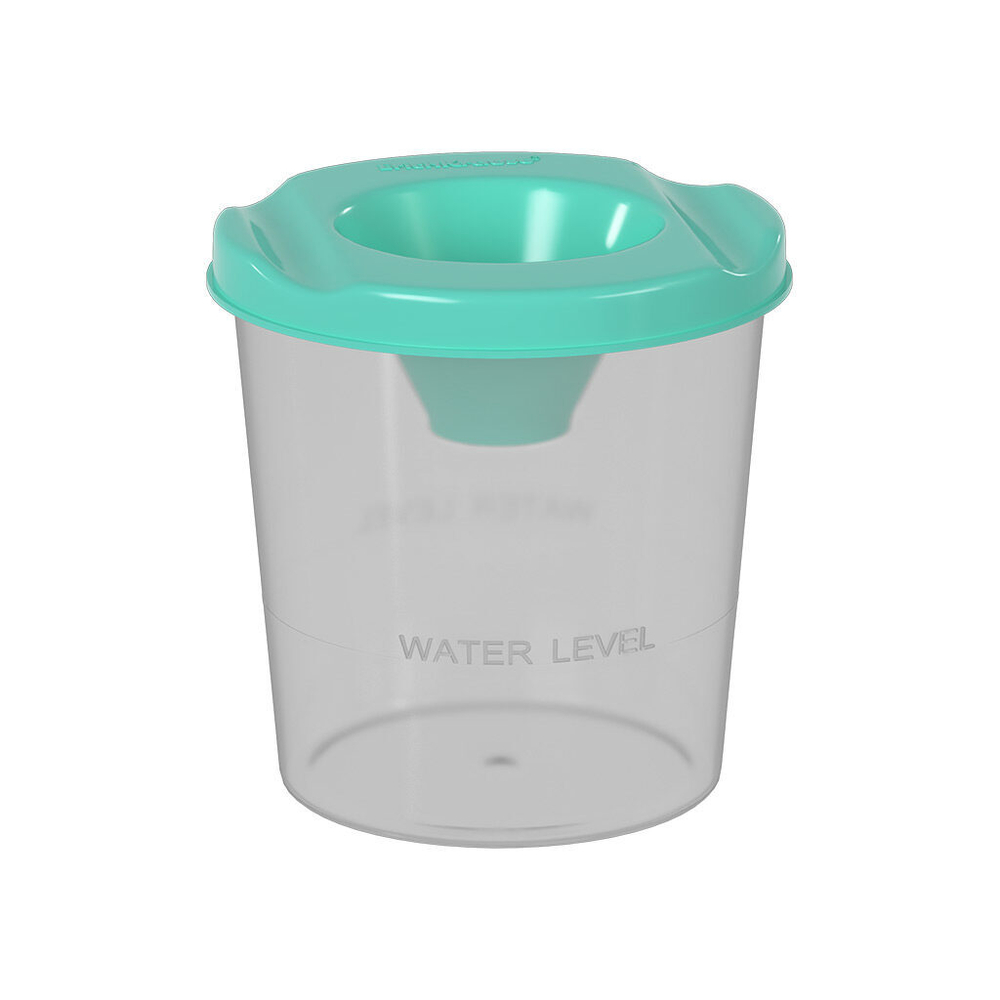 Стакан непроливайка одинарный  мятный