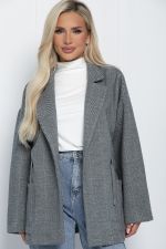 Пальто-пиджак (серое) Б11262 LT Collection