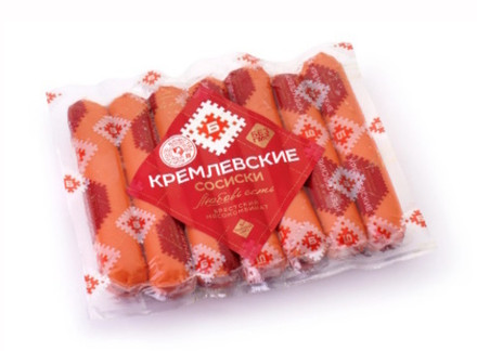Сосиски "Кремлевские" 370г. Брестский МК