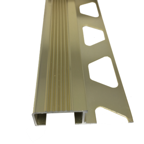 АППЛ 10мм "DO-1" 2,7м Золото глянец ПЛ-об. 20мм на порог анод. алюм.