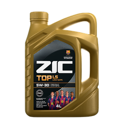 ZIC TOP LS 5w30 SN/CF (VW504/507) синт. масло моторн. 4л.