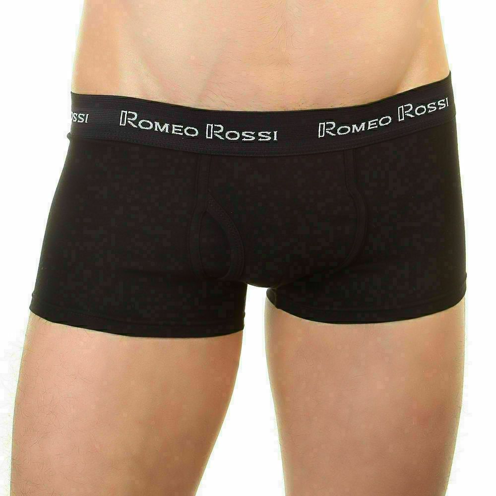 Мужские трусы хипсы черные Romeo Rossi RR365-102