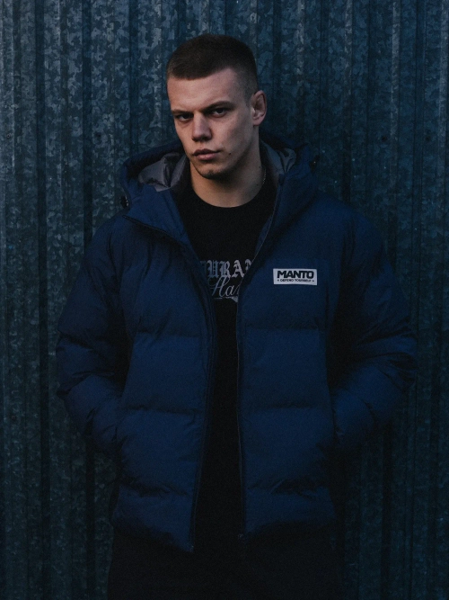 Пуховик MANTO DEFEND синий