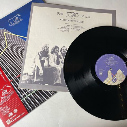 Винтажная виниловая пластинка LP Yes Going For The One (Япония 1977) (Оби) Turn Of The Century