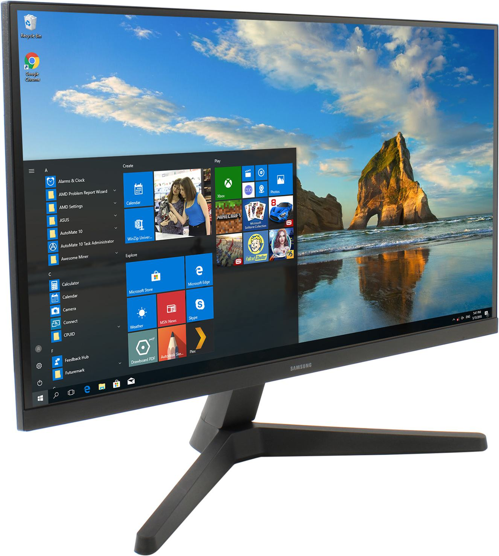 23.8"    ЖК монитор Samsung S24C310EAI  (LCD,  1920x1080, D-Sub, HDMI)