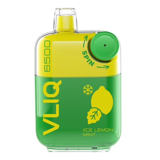 ОЭС (М) VLIQ Q SPIN 6500 Ice Lemon Mint (Холодные Лимон Мята)