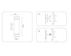 Ambrella Уличный настенный архитектурный светильник Garden ST3820