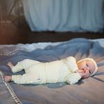 Легинсы "Нарцисс" из ажурного хлопка 0-3 м