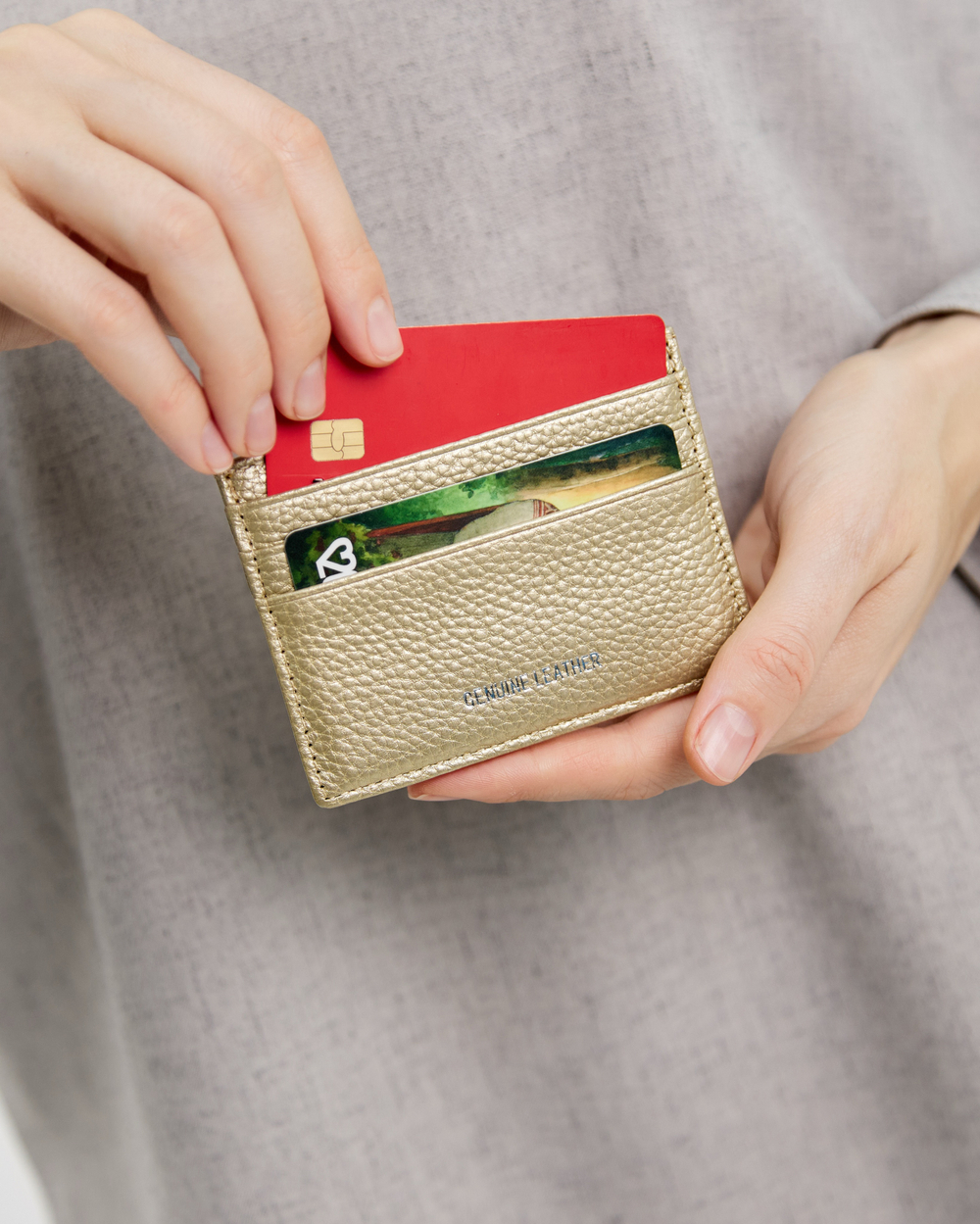 Картхолдер 514 033 золотой