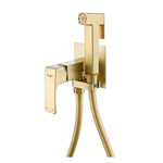 Гигиенический душ со смесителем встраиваемый Raglo R02.54.03, сатин золотой