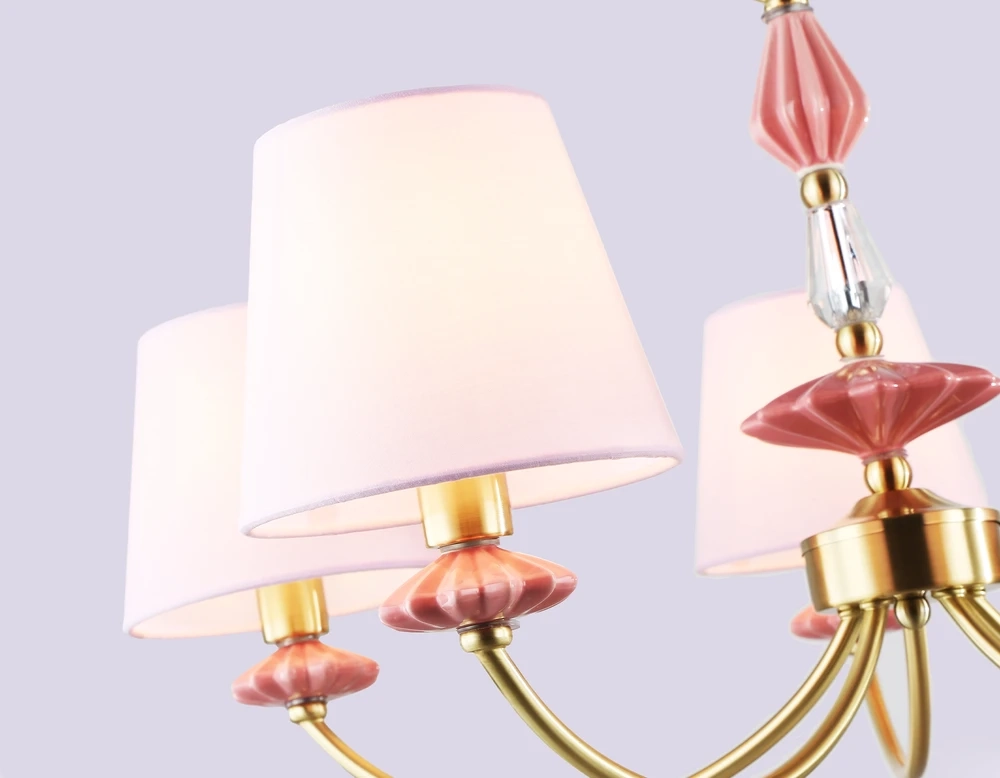 Подвесная люстра Ambrella light CERAMO CLASSIC LH75024