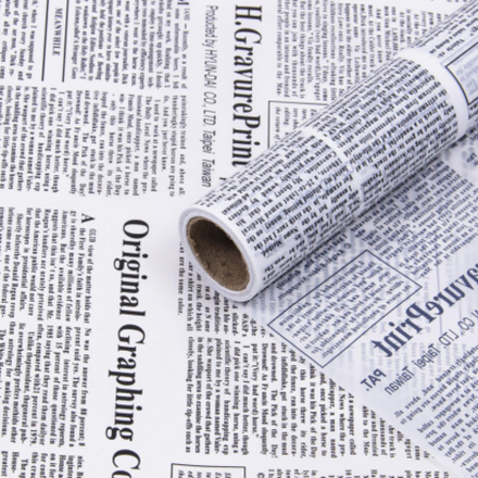 Пленка "Английская газета" 58*10м