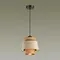 4992/1 PENDANT ODL23 521 св. коричневый/золотой/металл/экокожа Подвес E27 60W KRESSA