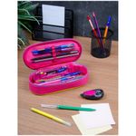 Пенал 1 отделение 210х85 Berlingo Bananas, овальный, ткань