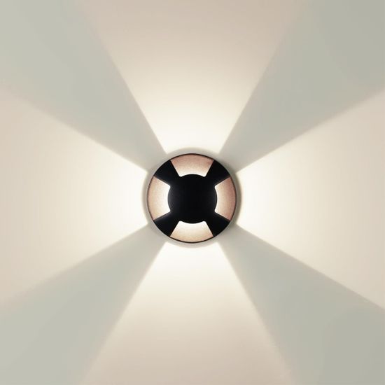 6662/3GL3 NATURE ODL25 729 черный/металл Встраиваемый грунтовый светильник IP67 LED 3W 3000K 60° 12V/24V WALD (нужен драйвер 357781/357782)