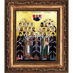 Собор Сибирских святых. Икона на холсте.