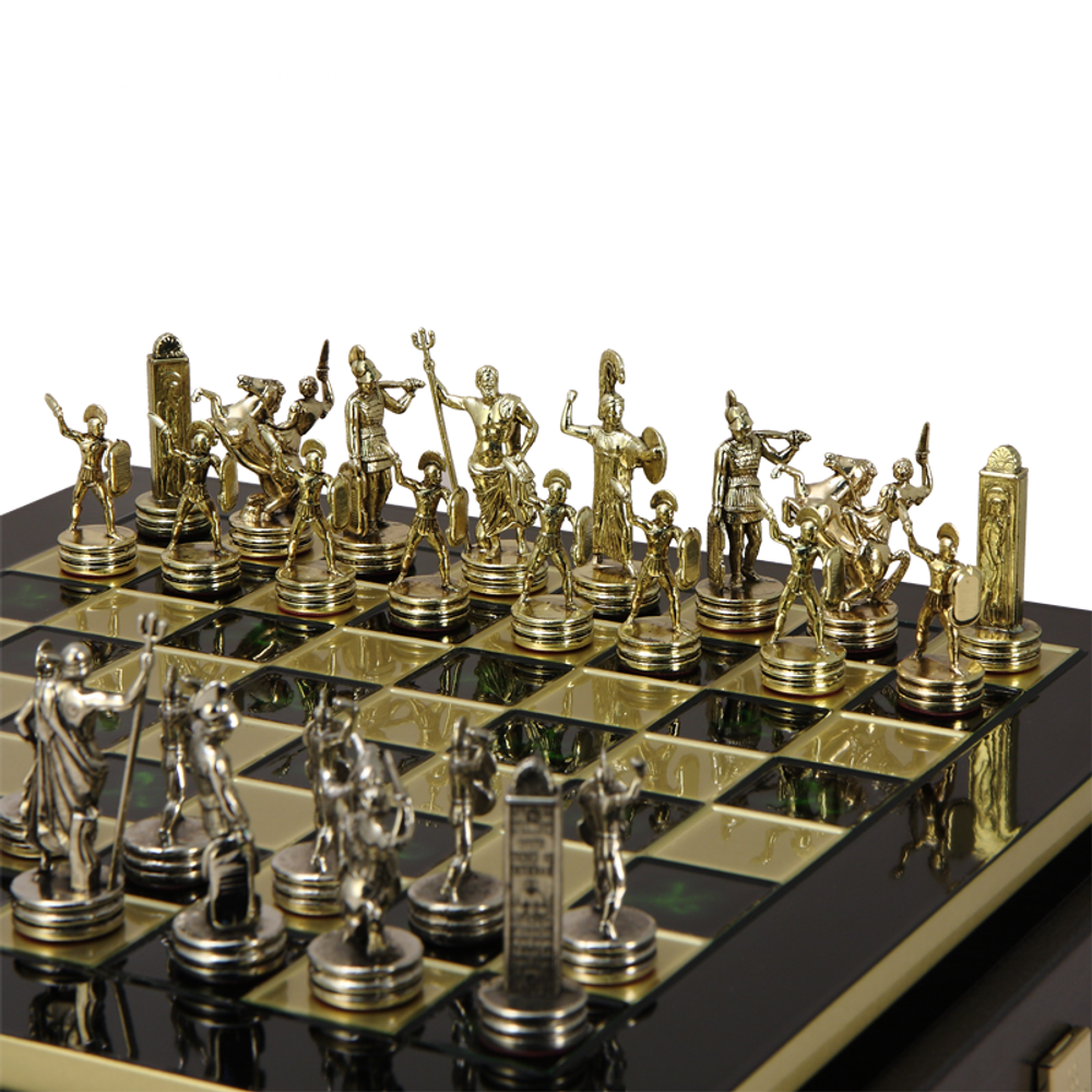 Manopoulos Шахматный набор Троянская война