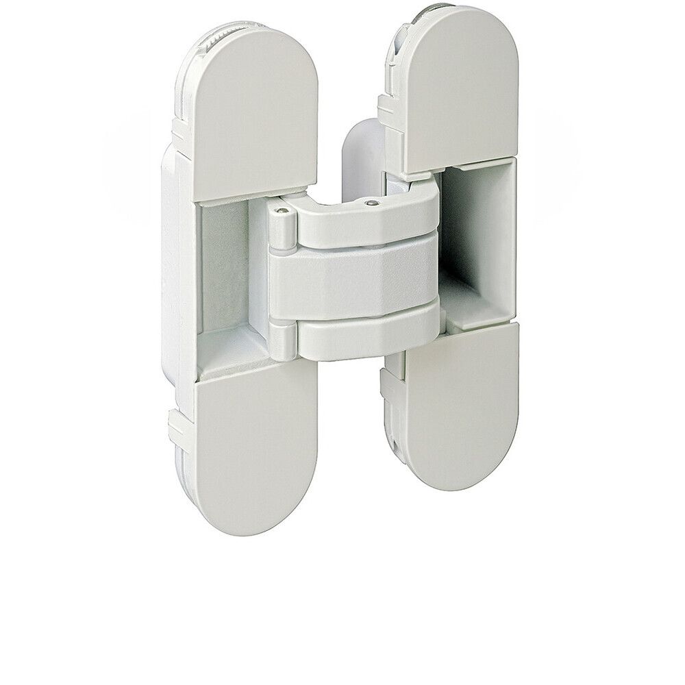 Петля ProfilDoors AGB Eclipse 2.0 белый матовый с накладками, Италия
