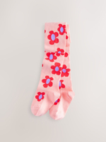 Колготки хлопковые для девочки Next E99-479, Розовый