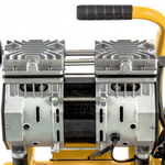 Компрессор DLS650/10 безмаслянный малошумный 650 Вт, 120 л/мин, ресивер 10 л Denzel