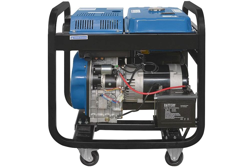 Дизель генератор TSS SDG 9000EH3UA - [8 кВт / 220V/380V] эл. старт