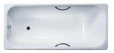 Чугунная ванна Ностальжи 1700х750х458 с ручками