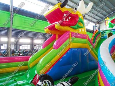 Коммерческий батут "Логово дракона" 14,6*14*7 м