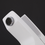 Смеситель для раковины 35к G1007-7 GAPPO литой, п/гайку, БЕЛЫЙ-ХРОМ