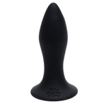 Черная анальная вибровтулка 8,9см Fifty Shades of Grey Sensation Rechargeable Vibrating Butt Plug