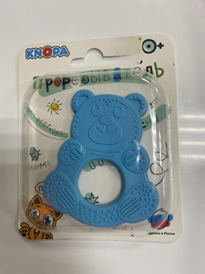 Прорезыватель зубной "Кнопа" в ассортименте из ТЭП