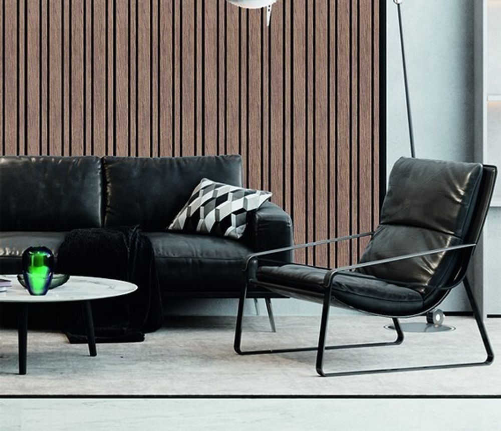 Стеновая панель HiWood декорированная, 270x12 см