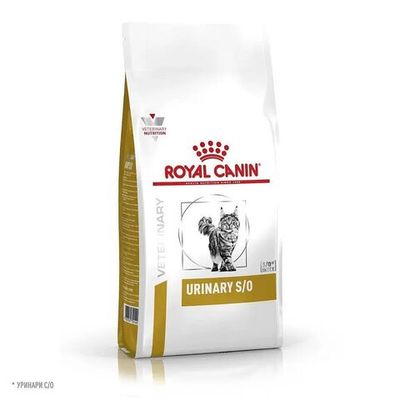 Сухой диетический корм Royal canin Urinary S/O для кошек при лечении и профилактике мочекаменной болезни, Пакет 350 г