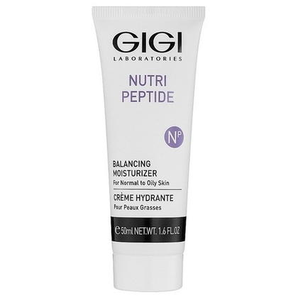 Крем пептидный балансирующий для жирной кожи GiGi Nutri-Peptide Balancing Moisturizer Cream for Normal to Oily Skin 50мл
