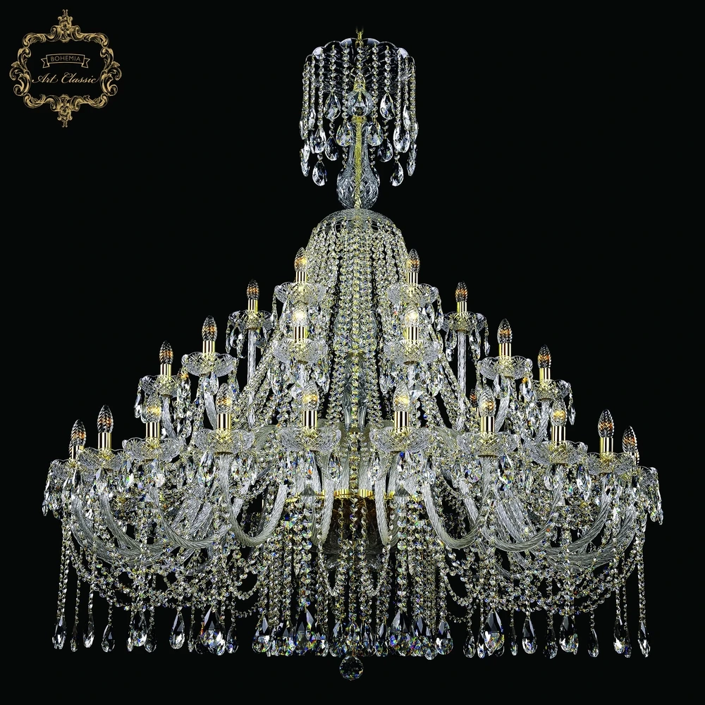 Подвесная люстра Art Classic 11.12.24+12+6.530.XL-164.Gd.Sp