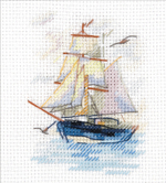 "Парусник"-0-222  вышивка