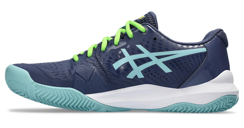 Мужские кросовки для Padel Asics Gel-Challenger 14 Padel - thunder blue/teal tint