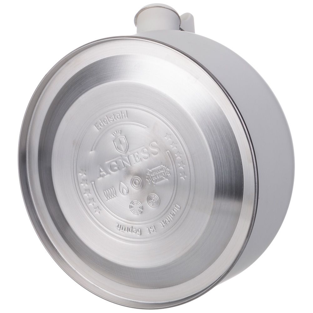 ЧАЙНИК AGNESS СО СВИСТКОМ 2,5 Л,НЖС ИНДУКЦИЯ, УСТОЙЧИВОЕ ЖАРОПРОЧНОЕ ПОКРЫТИЕ