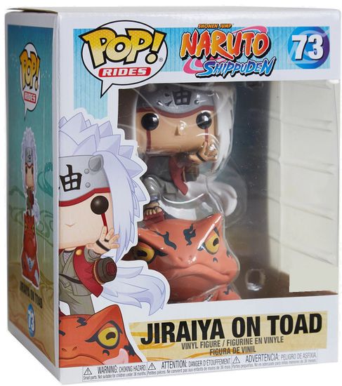 Фигурка Funko POP! Rides Naruto Shippuden Jiraiya on Toad (Exc) (73) 45624 / Фигурка Фанко ПОП! по мотивам аниме "Наруто",  Джирайя на Жабе