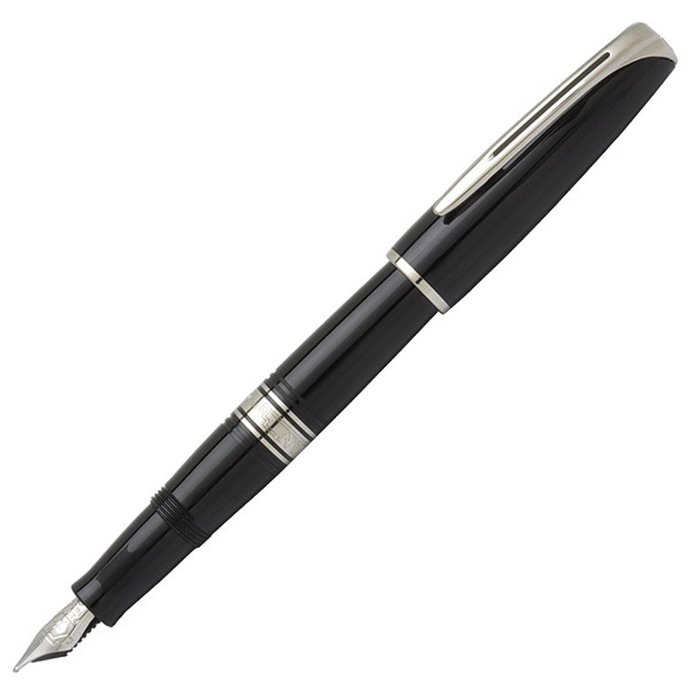 Перьевая ручка Waterman Charleston, цвет: Black/CT, перо: F (13011 F)