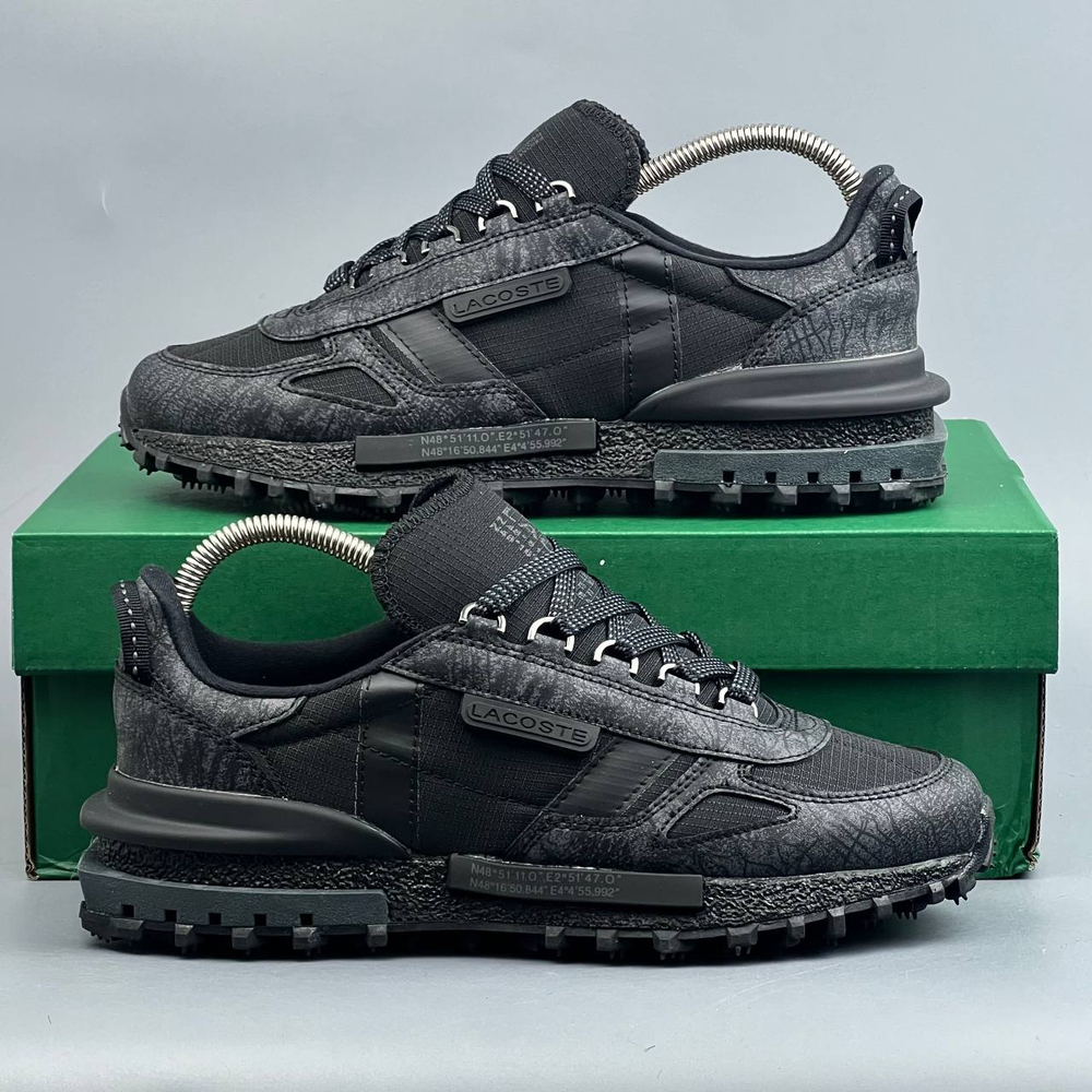 Кроссовки Lacoste Elite Active #488 (черн.)