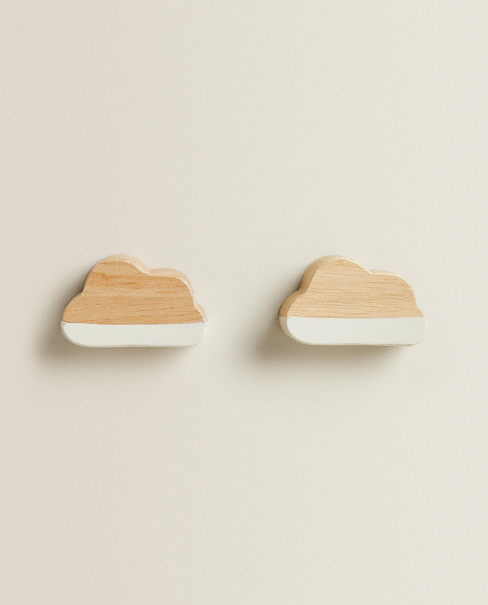 Мебельная ручка Zara Home, 2х4х4 см, дерево, 2 шт., 5622/555