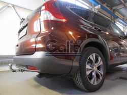 Фаркоп оцинкованный Galia H089C для Honda CR-V 2012-2017(паспорт и сертификат в комплекте)(без электрики)